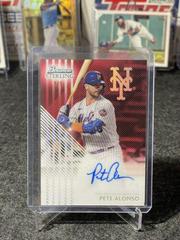 Pete Alonso [Red] Baseball Cards 2022 Bowman Sterling Tek Autographs Prices