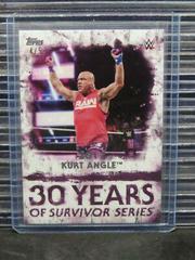 Kurt Angle [Purple] #SS-25 Wrestling Cards 2018 Topps WWE Undisputed 30 Years of Survivor Series Prices