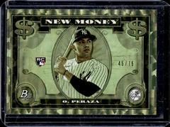 Oswald Peraza [Ice] #NM-3 Baseball Cards 2023 Bowman Platinum New Money Prices