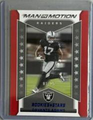 Davante Adams [Red Blue] Football Cards 2022 Panini Rookies & Stars Man In Motion Prices