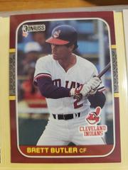 Brett Butler #113 Baseball Cards 1987 Donruss Opening Day Prices