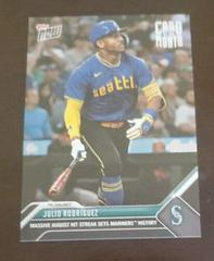 Julio Rodriguez Baseball Cards 2023 Topps Now Card of the Month Prices
