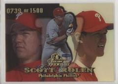 Scott Rolen Baseball Cards 1999 Flair Showcase Prices