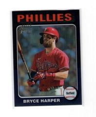 Bryce Harper [Black Refractor] #405 Baseball Cards 2024 Topps Heritage Chrome Prices