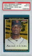Francisco Liriano [Gold Refractor] #147 Baseball Cards 2002 Bowman Chrome Draft Picks Prices