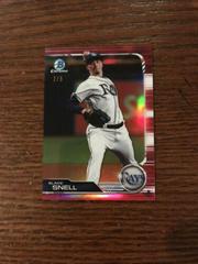 Blake Snell [Red Refractor] Baseball Cards 2019 Bowman Chrome Prices