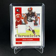 Nick Chubb [Jersey] #23 Football Cards 2021 Panini Chronicles Prices
