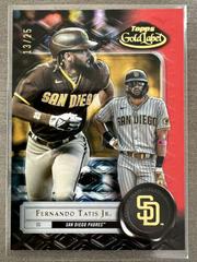 Fernando Tatis Jr. [Class 3 Red] #32 Baseball Cards 2022 Topps Gold Label Prices