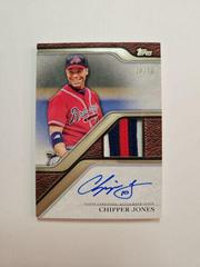Chipper Jones #TRAP-CJ Baseball Cards 2024 Topps Reverence Autograph Patch Prices