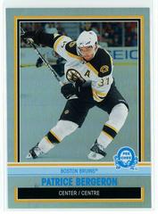 Patrice Bergeron [Retro Rainbow] #117 Hockey Cards 2009 O Pee Chee Prices