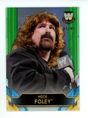 Mick Foley [Green] #BL-14 Wrestling Cards 2020 Topps WWE Chrome Big Legends Prices