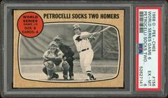 World Series Game 6 [Petrocelli Socks Two. . . ] Baseball Cards 1968 O Pee Chee Prices