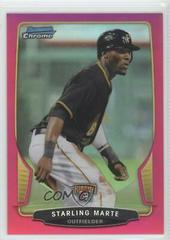 Starling Marte #7 Baseball Cards 2013 Bowman Chrome Prices