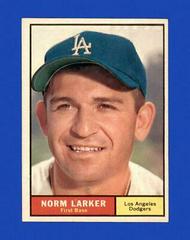 Norm Larker #130 Baseball Cards 1961 Topps Prices