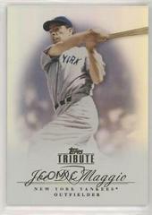 Joe DiMaggio #16 Baseball Cards 2012 Topps Tribute Prices