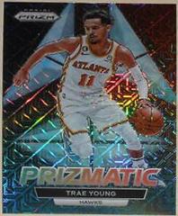 Trae Young [Mojo] #10 Basketball Cards 2022 Panini Prizm Prizmatic Prices