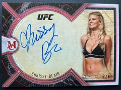 Chrissy Blair [Ruby] #MA-CB Ufc Cards 2018 Topps UFC Museum Collection Autographs Prices