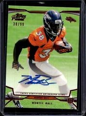 Montee Ball [Running Autograph Gold] #145 Football Cards 2013 Topps Prime Prices