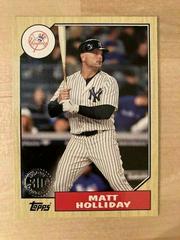 Matt Holliday Baseball Cards 2017 Topps Update 1987 Prices