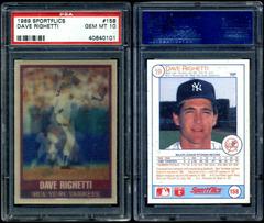 Dave Righetti #158 Baseball Cards 1989 Sportflics Prices