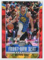 Stephen Curry [Red Cracked Ice] Basketball Cards 2018 Panini Contenders Optic Front Row Seat Prices