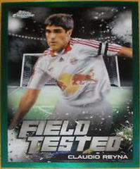 Claudio Reyna [Green] #FT-17 Soccer Cards 2022 Topps Chrome MLS Field Tested Prices