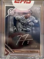 Freddie Freeman [Silver] #MFA-FF Baseball Cards 2023 Topps Museum Collection Framed Autographs Prices