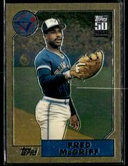 Fred McGriff [1987 Reprint] #T128 Baseball Cards 2001 Topps Chrome Traded Prices