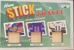 Mark Messier [Emerald] #HS-MM1 Hockey Cards 2021 Leaf Lumber Have Stick Will Travel Prices