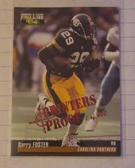 Barry Foster #366 Football Cards 1995 Pro Line Prices