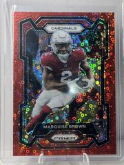 Marquise Brown [Red] #4 Football Cards 2023 Panini Prizm No Huddle Prices