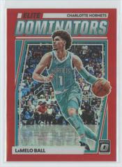 LaMelo Ball [Red] #11 Basketball Cards 2022 Panini Donruss Optic Elite Dominators Prices