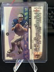 Peyton Manning #4 Football Cards 2000 Fleer Metal Hot Commodities Prices