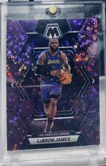 LeBron James [Fast Break Purple] Basketball Cards 2022 Panini Mosaic Prices