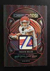 Travis Kelce [Red] #CE-TKE Football Cards 2022 Panini Obsidian Cutting Edge Prices