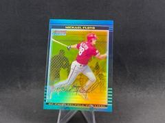 Michael Floyd [Gold Refractor] #328 Baseball Cards 2002 Bowman Chrome Gold Prices