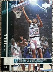 Grant Hill [Game Dated] #34 Basketball Cards 1997 Upper Deck Prices