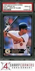 Cal Ripken Jr. [Jack of Clubs] Baseball Cards 1992 U.S. Playing Card Aces Prices