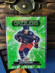 Jake Christiansen [Green] Hockey Cards 2022 Upper Deck Dazzlers Prices