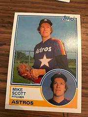Mike Scott Baseball Cards 1983 Topps Traded Prices