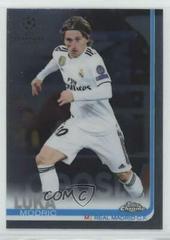 Luka Modric Soccer Cards 2018 Topps Chrome UEFA Champions League Prices