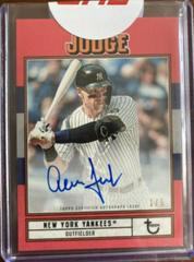 Aaron Judge [Red] #AC-AJ Baseball Cards 2022 Topps Brooklyn Collection Autographs Prices