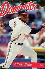 Albert Belle #17 Baseball Cards 1993 Panini Donruss Elite Dominator Prices