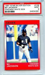 Bo Jackson [Chicago White Sox] #108 Baseball Cards 1991 Star Silver Edition Prices