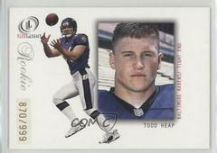 Todd Heap Football Cards 2001 Fleer Legacy Prices