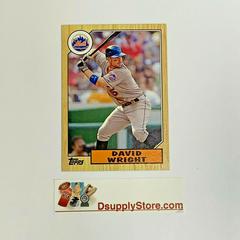 David Wright Baseball Cards 2012 Topps 1987 Minis Prices