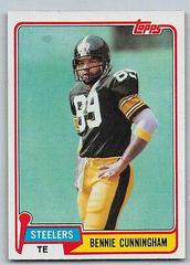 Bennie Cunningham #111 Football Cards 1981 Topps Prices