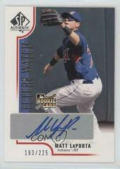 Matt LaPorta [Autograph Gold] #228 Baseball Cards 2009 SP Authentic Prices