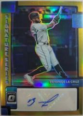 Bryan De La Cruz [Gold] #SIGS-BDC Baseball Cards 2022 Panini Donruss Optic Signature Series Prices