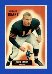 Wayne Hansen #125 Football Cards 1955 Bowman Prices